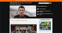Desktop Screenshot of alexcoulson.com